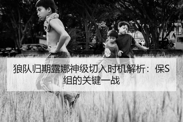 狼队归期露娜神级切入时机解析：保S组的关键一战
